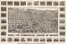 Reno 1907 Bird's Eye View, Reno 1907 Bird's Eye View